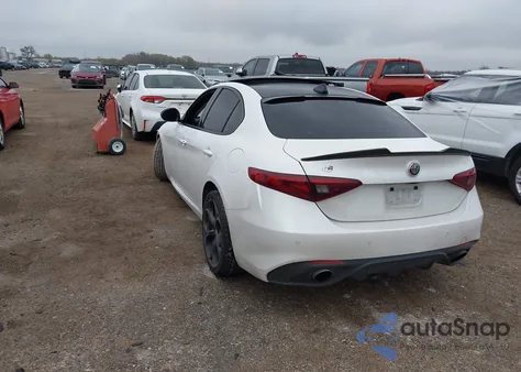 2019 Alfa Romeo Giulia Ti Sport Rwd from USA, damaged, VIN ZARFAMBN8K7607450